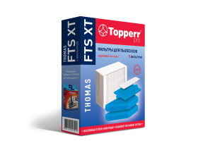 Комплект фильтров Topperr FTS XT для пылесосов Thomas Aqua-Box. 1134, зам. 787241